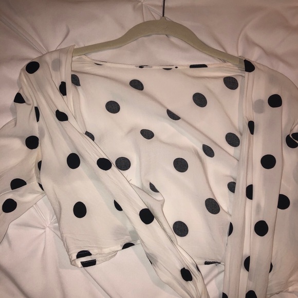 Cropped Front Tie Top - Picture 2 of 2